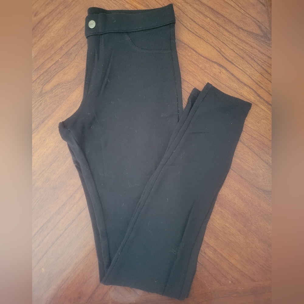 Hue Black Jeggings Size Small